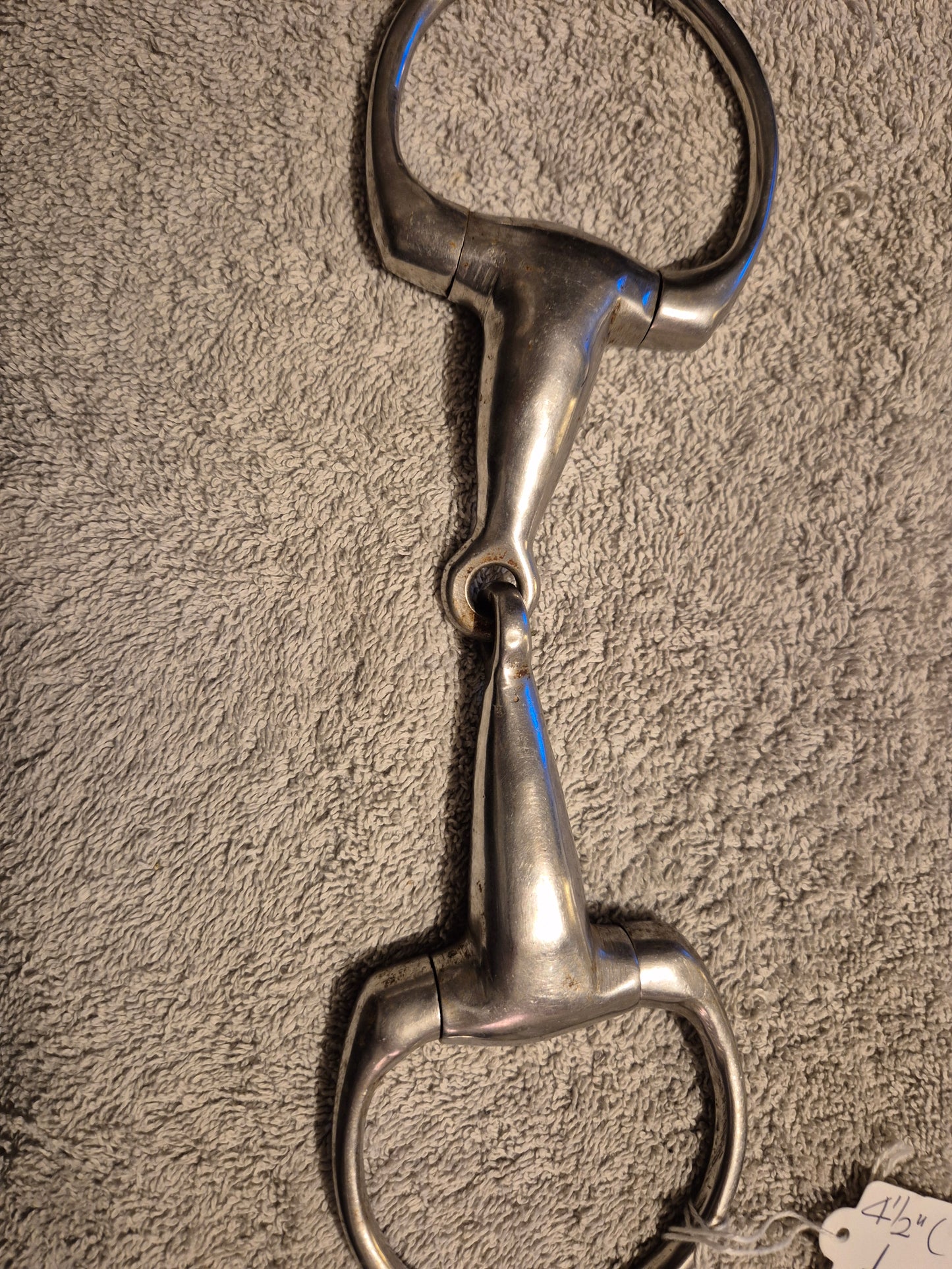 4 1/2 inch hollowmouth Fixed ring snaffle (4)