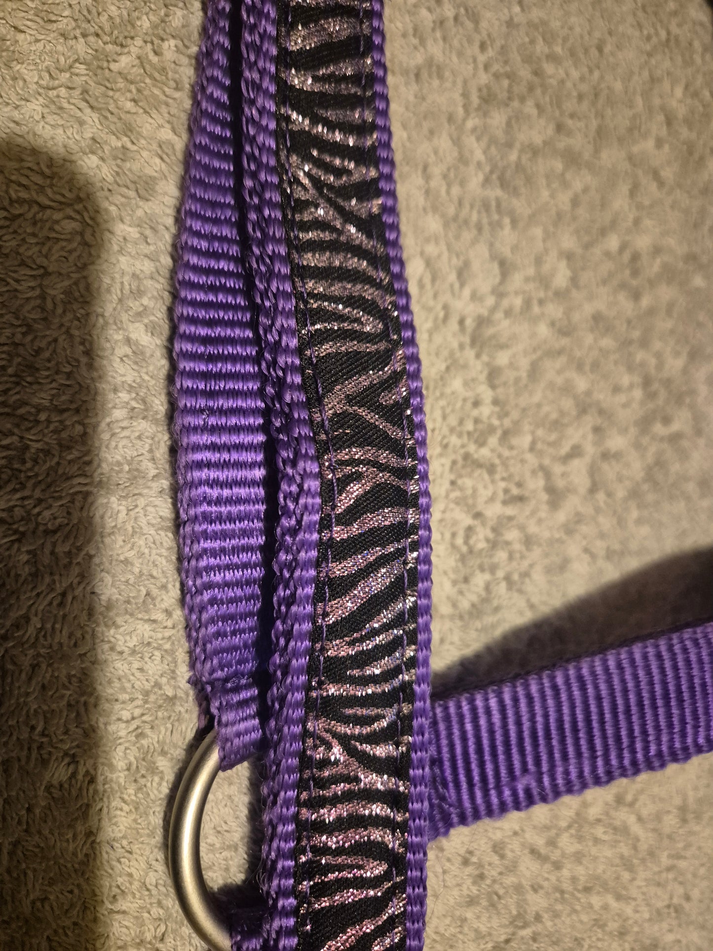 New Full Purple with Black & Gold Zebra stripes (58)
