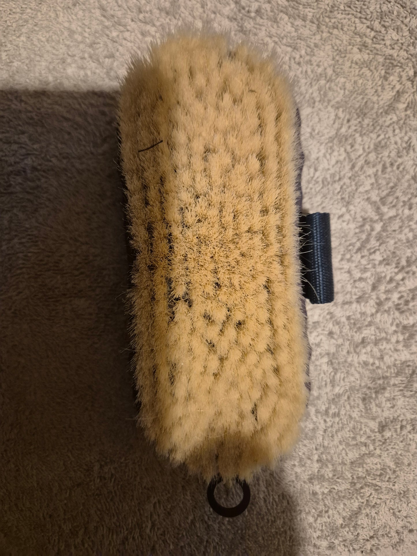 New Plum Shires Goat hair Body Brush (1)