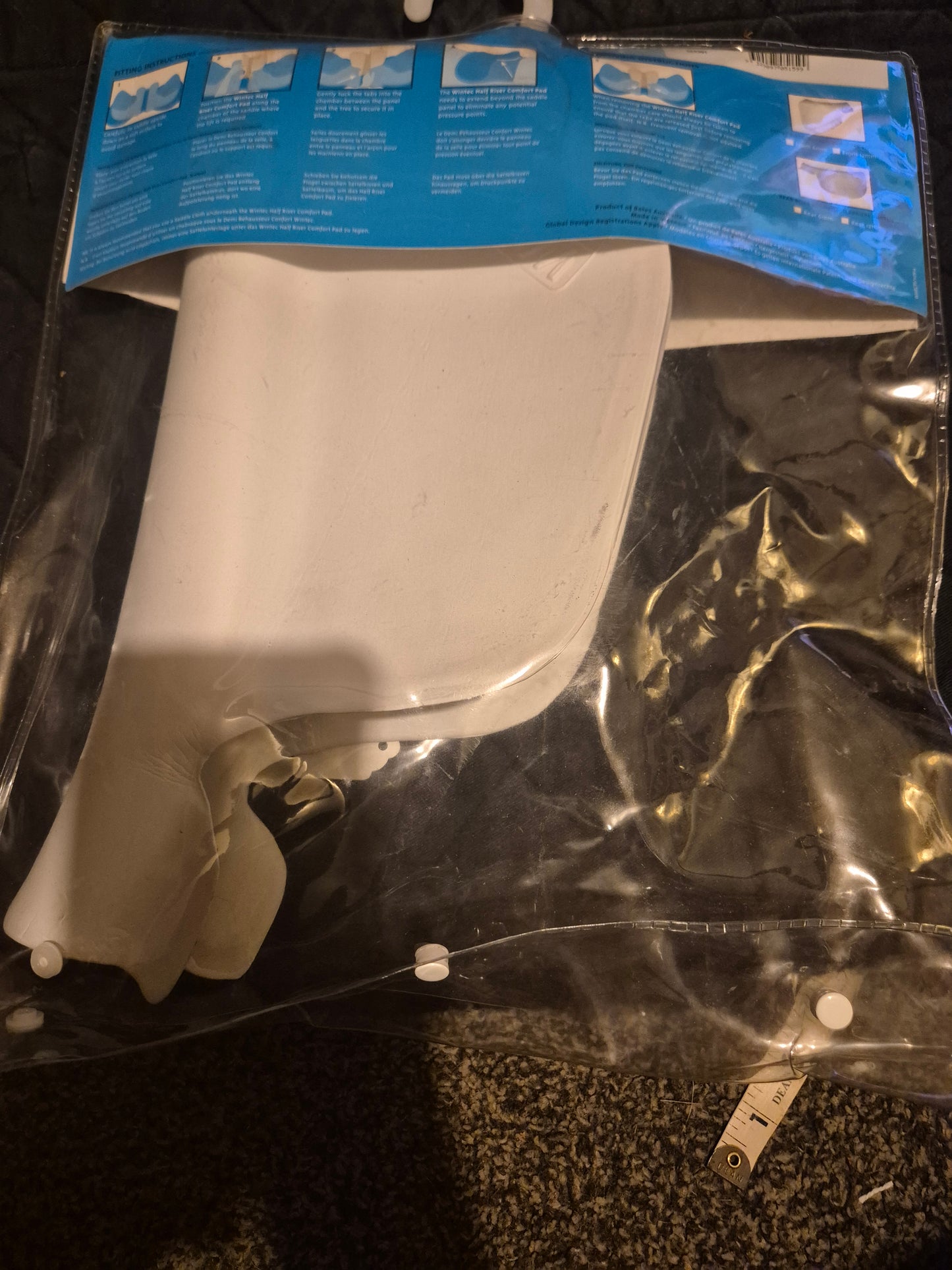 New Wintec Half Riser Comfort Pad - White (60)