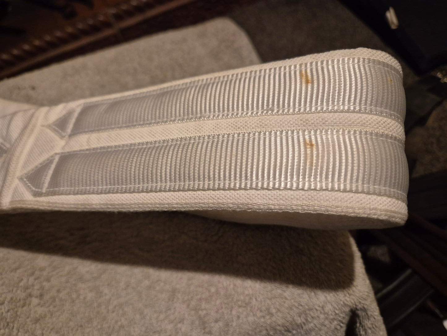 New 44" White Cottage Craft Girth (62)