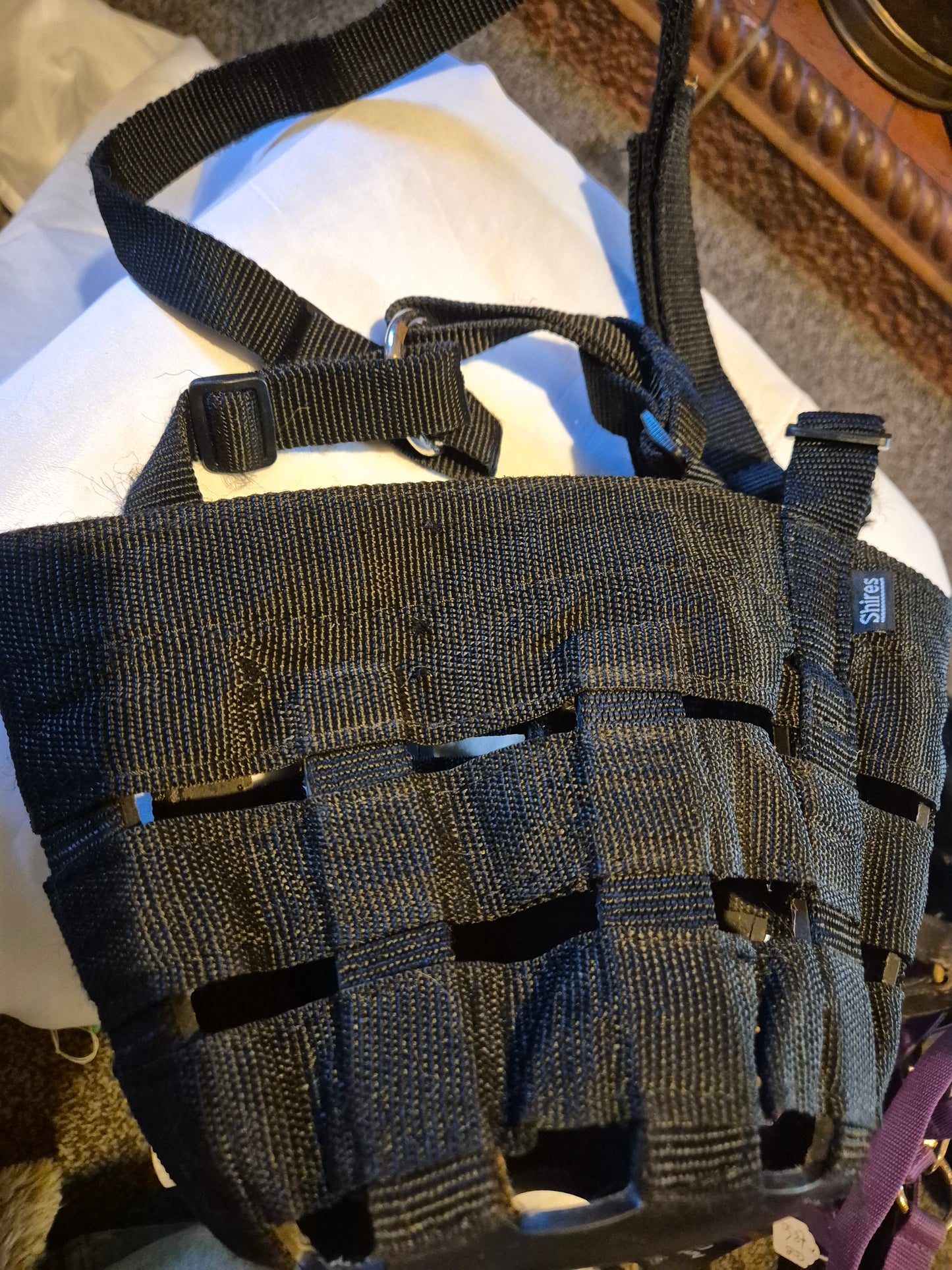 Secondhand Black Full Grazing Muzzle (4)