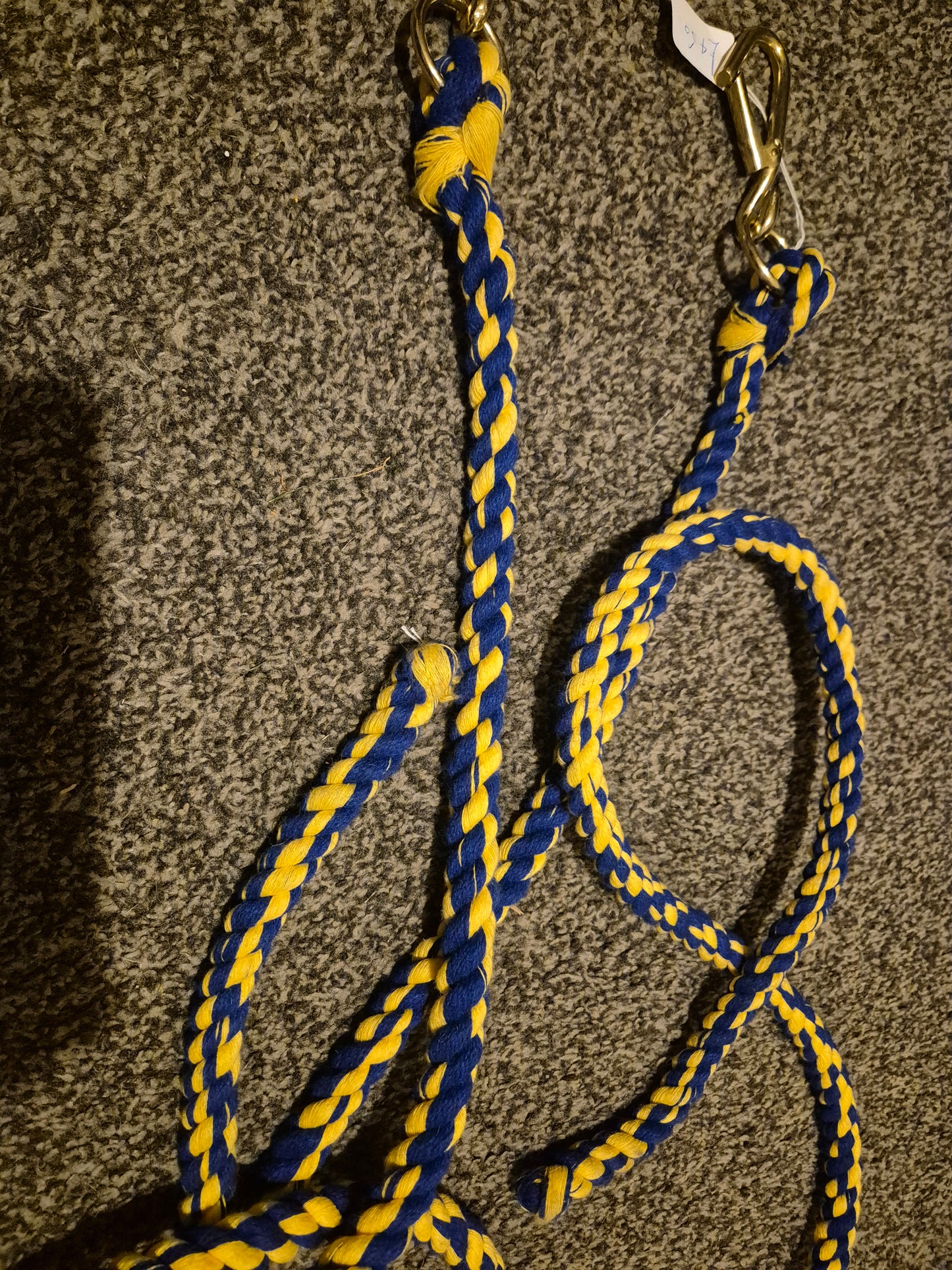 New Navy & Yellow Leadropes (8)