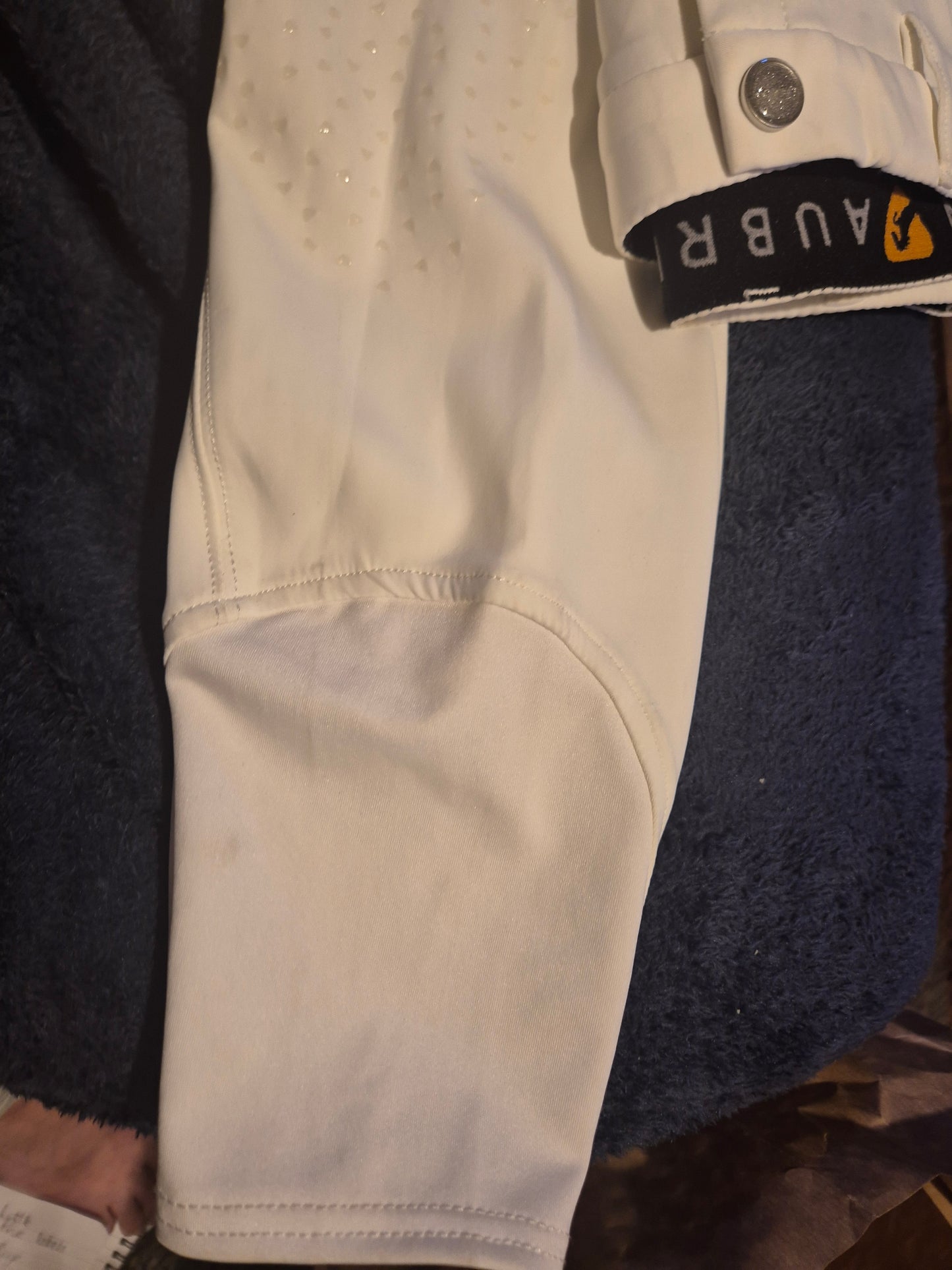 New Aubrion Ladies 28" White Show Breeches (35)
