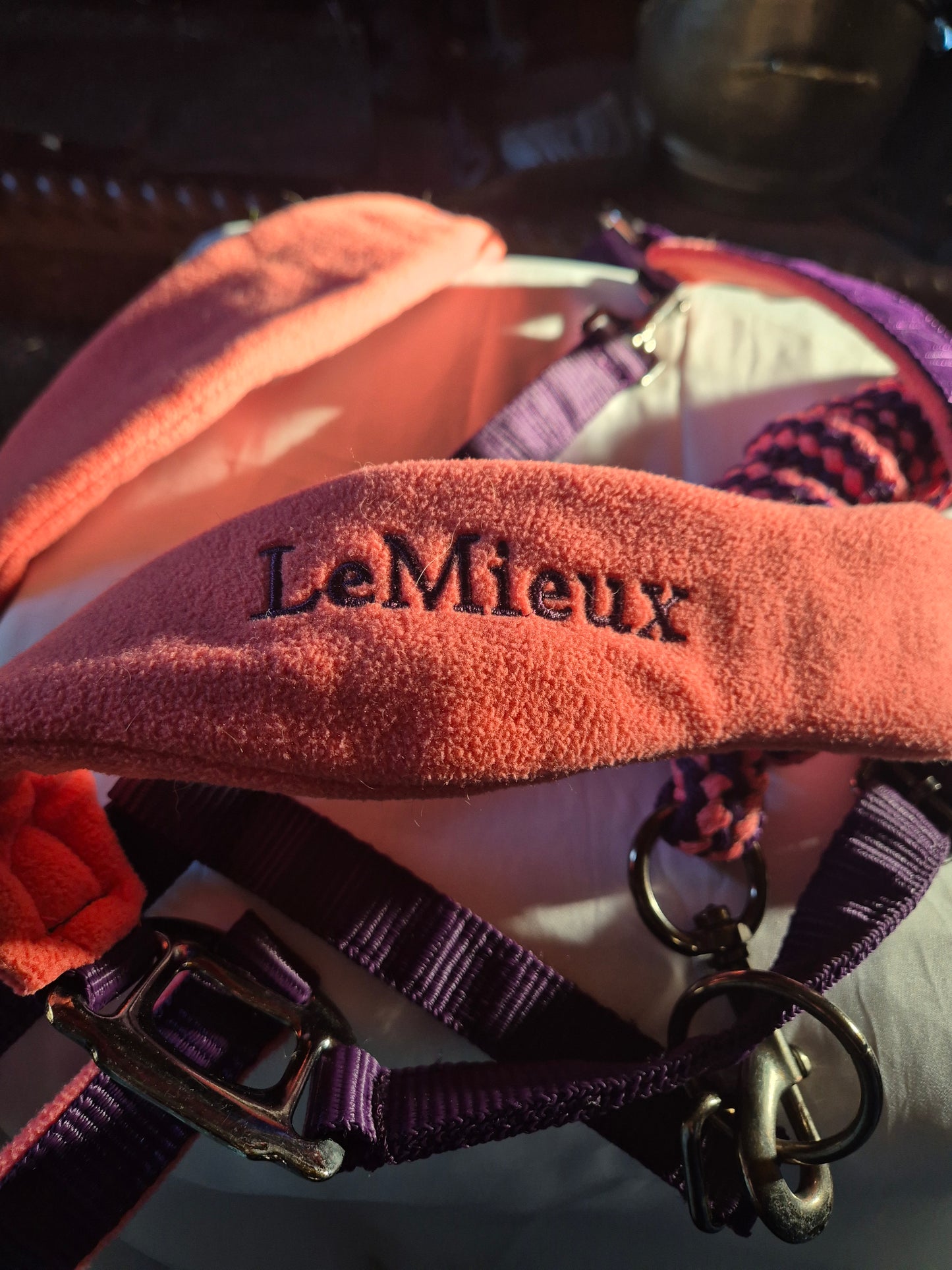 New Le Mieux XF size Headcollar & Lead rope (67)