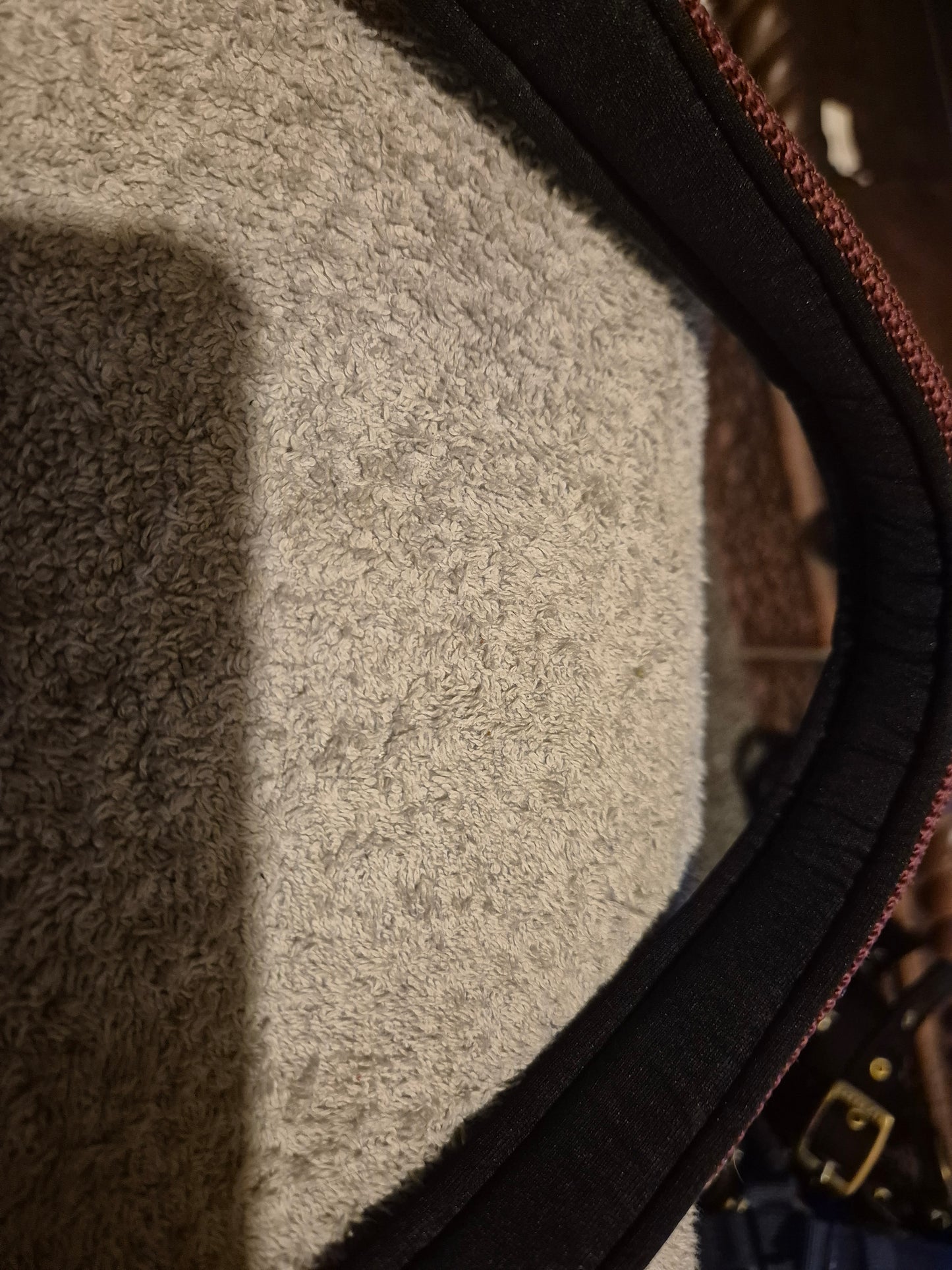 New Pony Comfort Burgundy Headcollar (64)