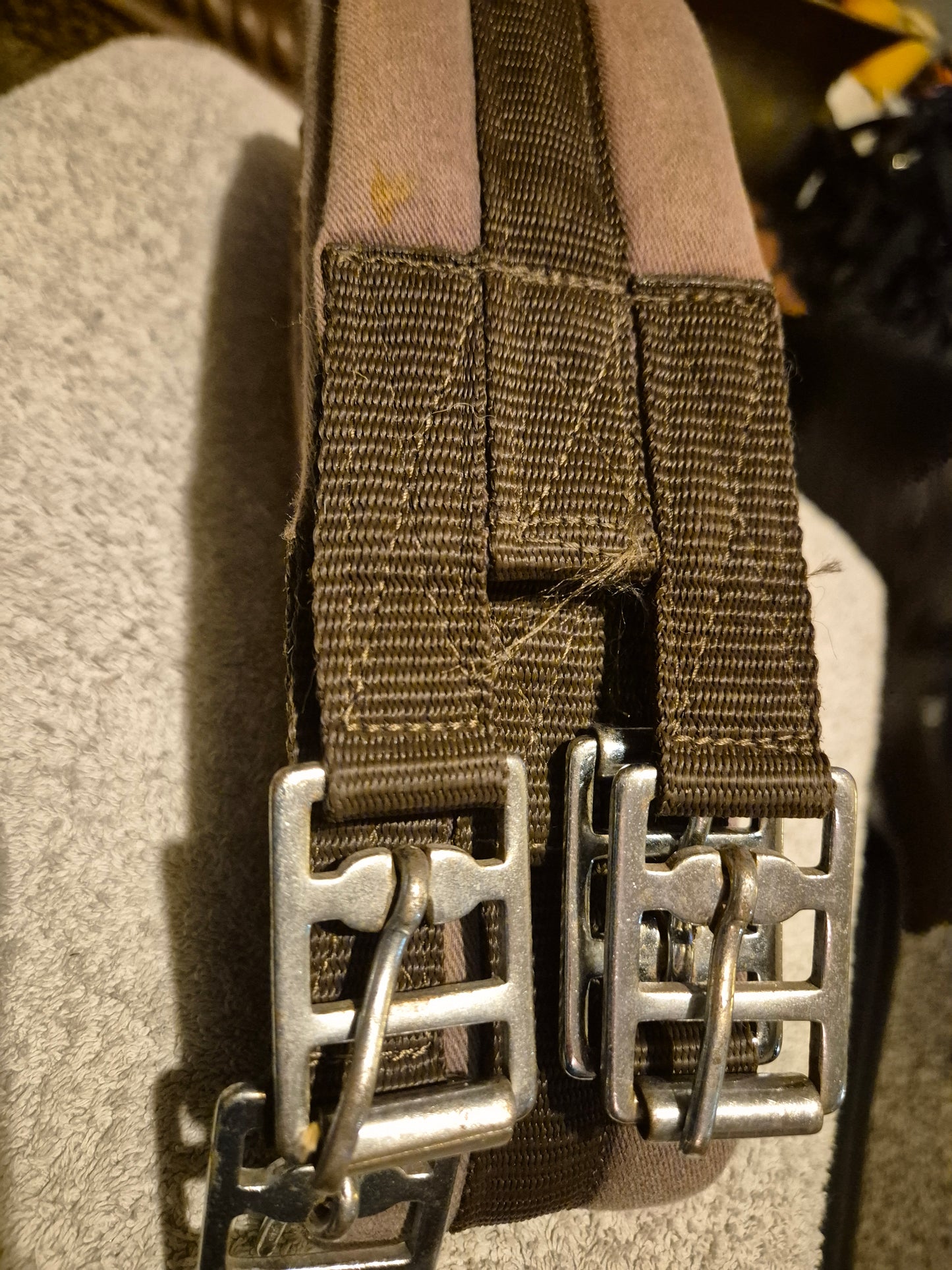 Secondhand 49 1/2" Brown Padded Girth (60)