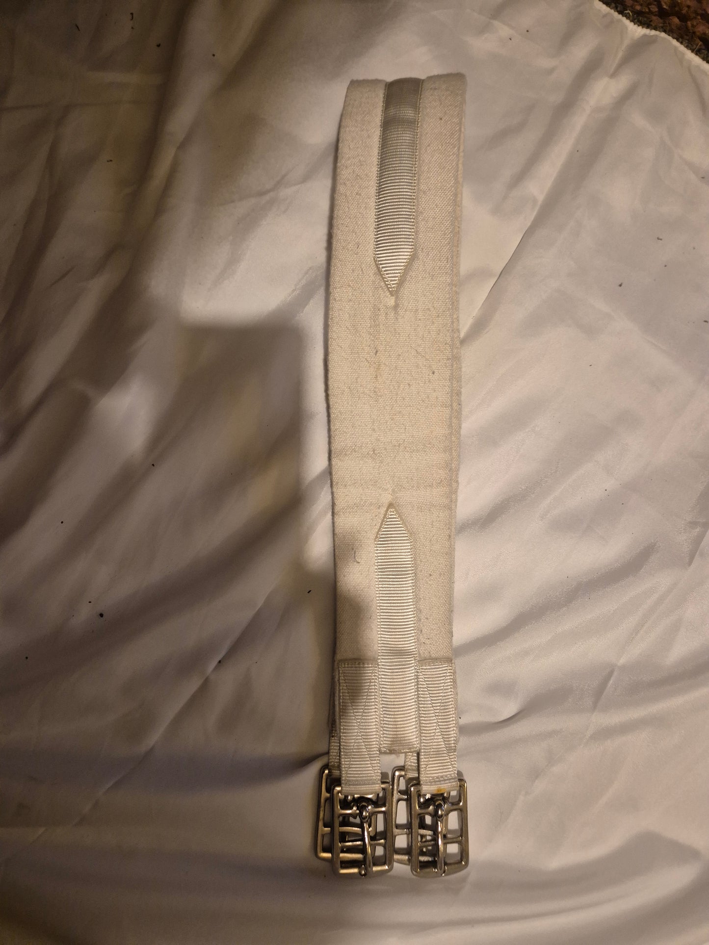 Secondhand 39 1/2" Cottage Craft White Girth (5)