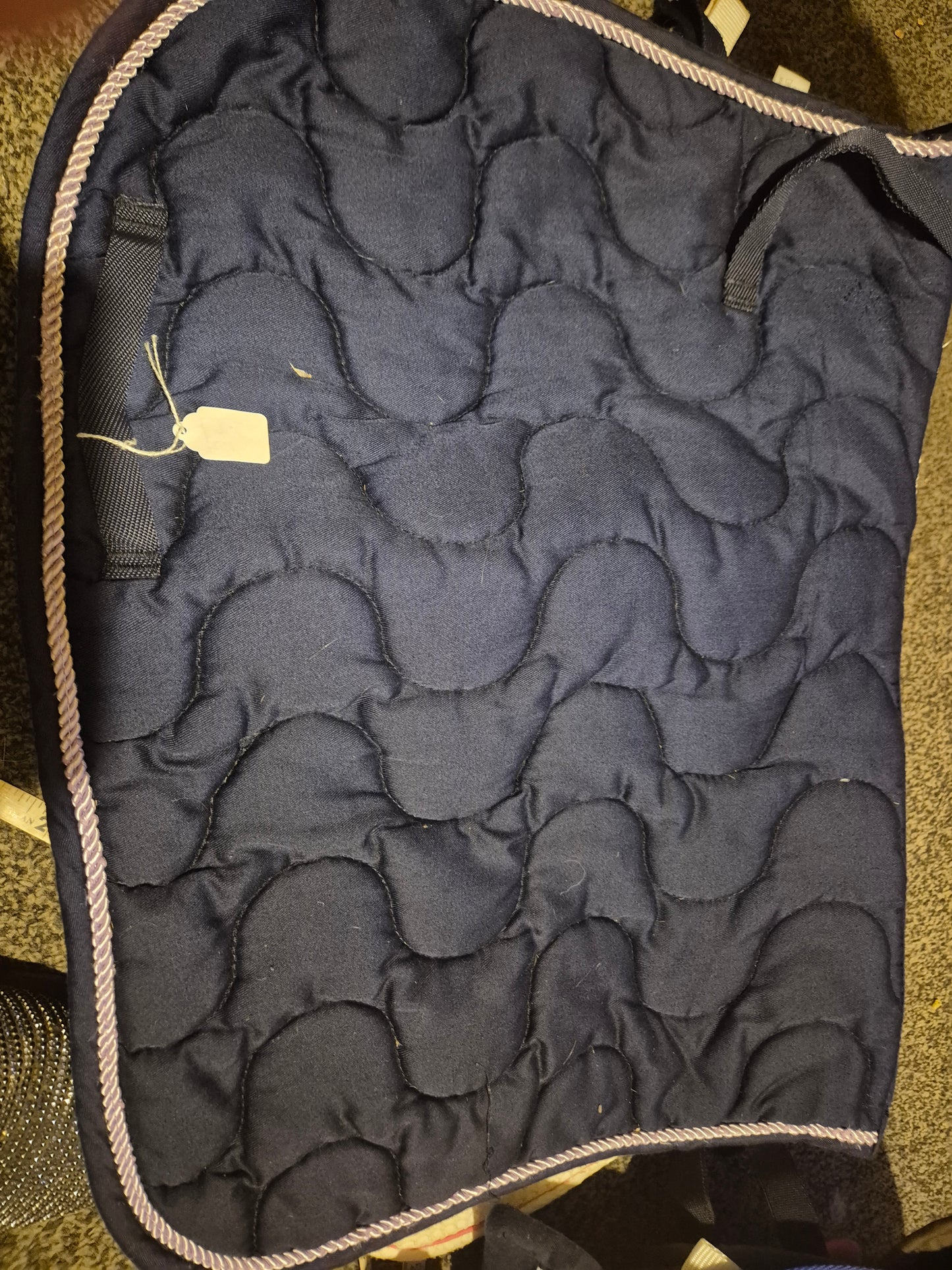 Secondhand Full Estalon Navy Saddle Cloth (58)