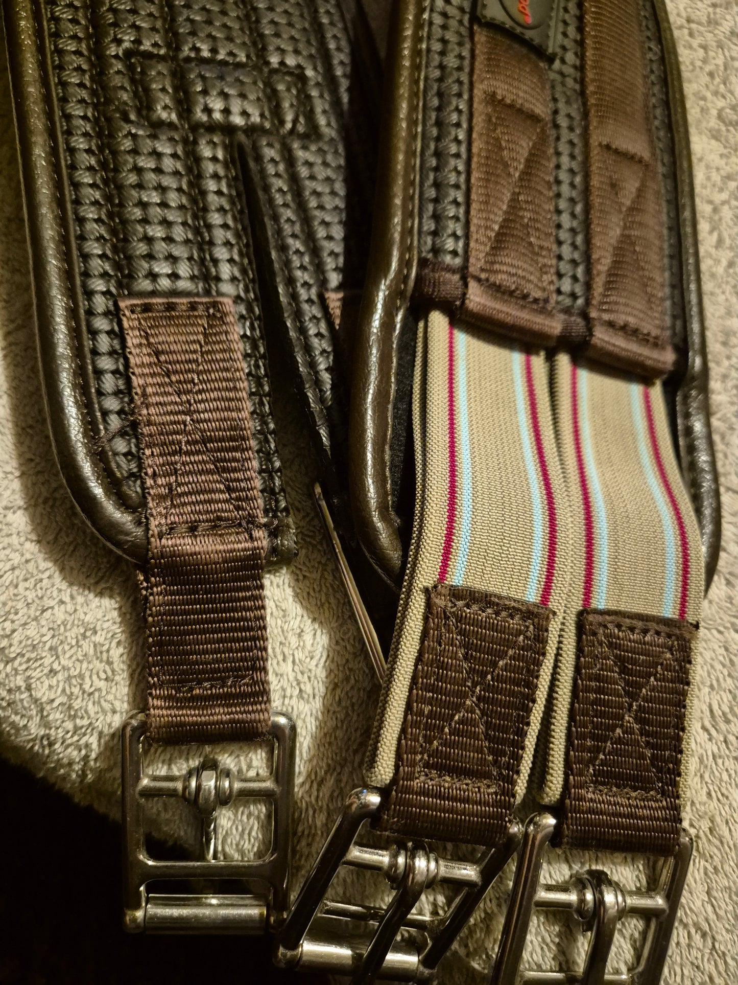 New Thorowgood 46" Neoprene Brown Girth (49)