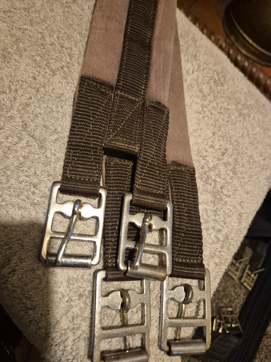 Secondhand 49 1/2" Brown Padded Girth (60)