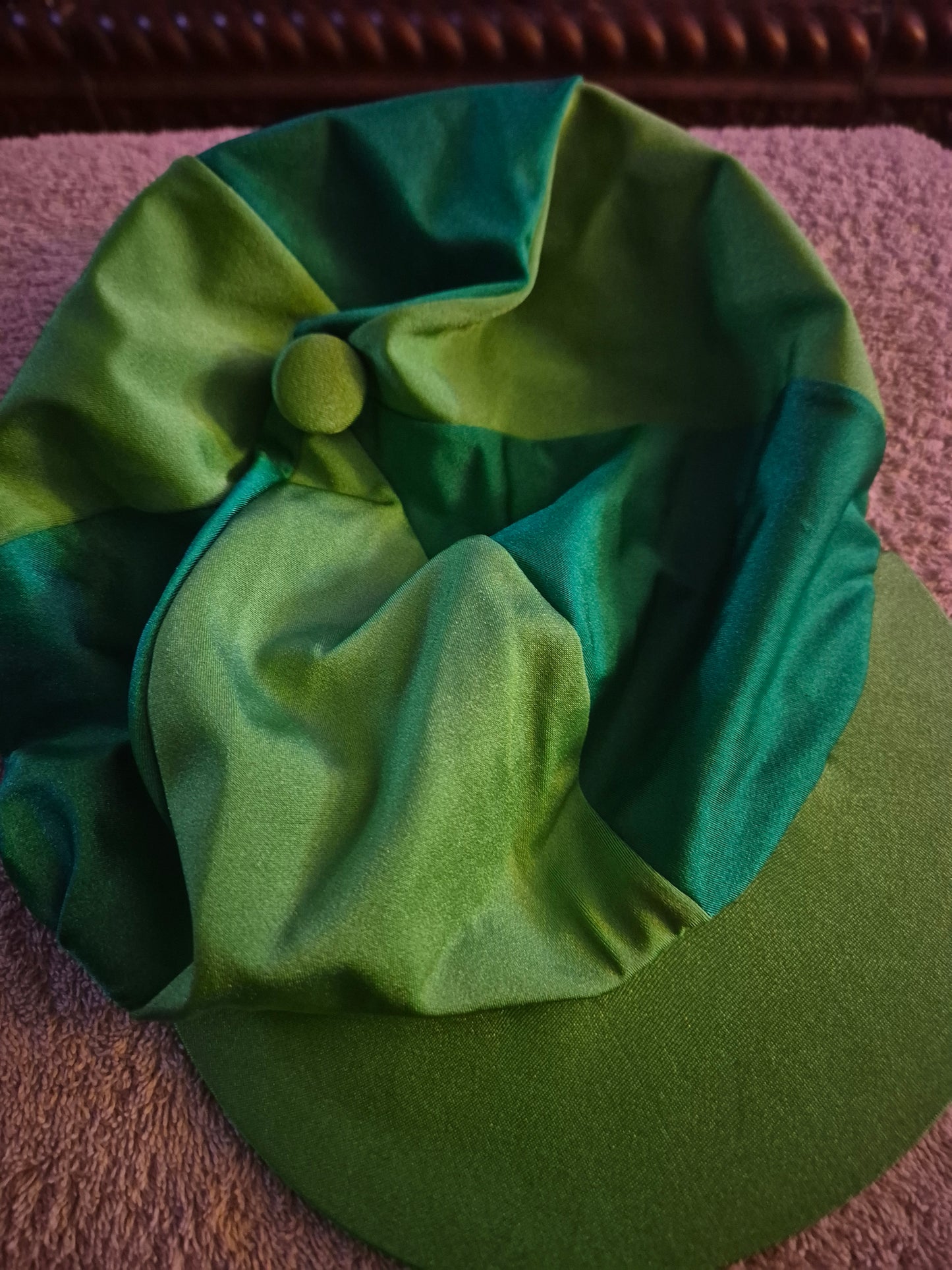 New Green & Light green Hat Cover (26)