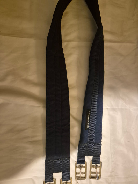 New Cottage Craft 51" Navy Cotton Girth (30)
