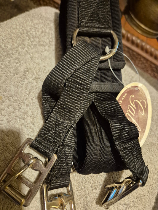 New Gallop 52" Black Humane Girth (73)