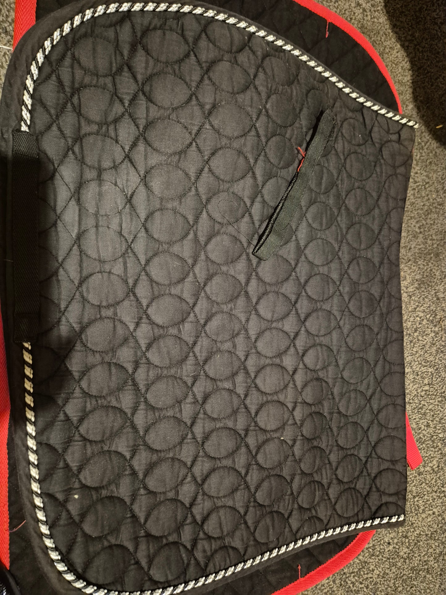 Secondhand Full HY speed Black Saddlecloth (65)