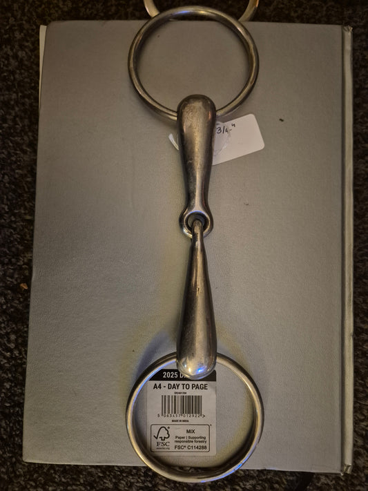 5.45inch Hollowmouth Loose ring Snaffle (3)