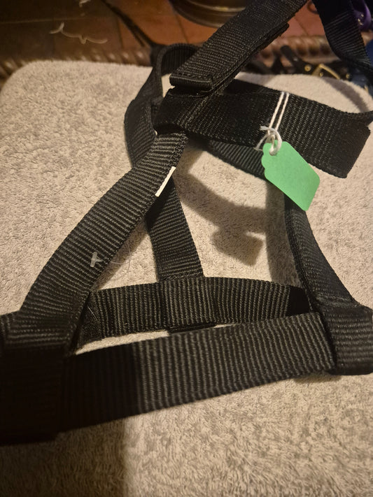 New Black Pony Fieldsafe Nylon Headcollar (54)