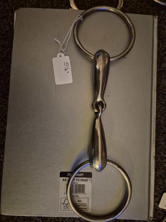 5.25inch Hollowmouth Loose ring Snaffle (3)