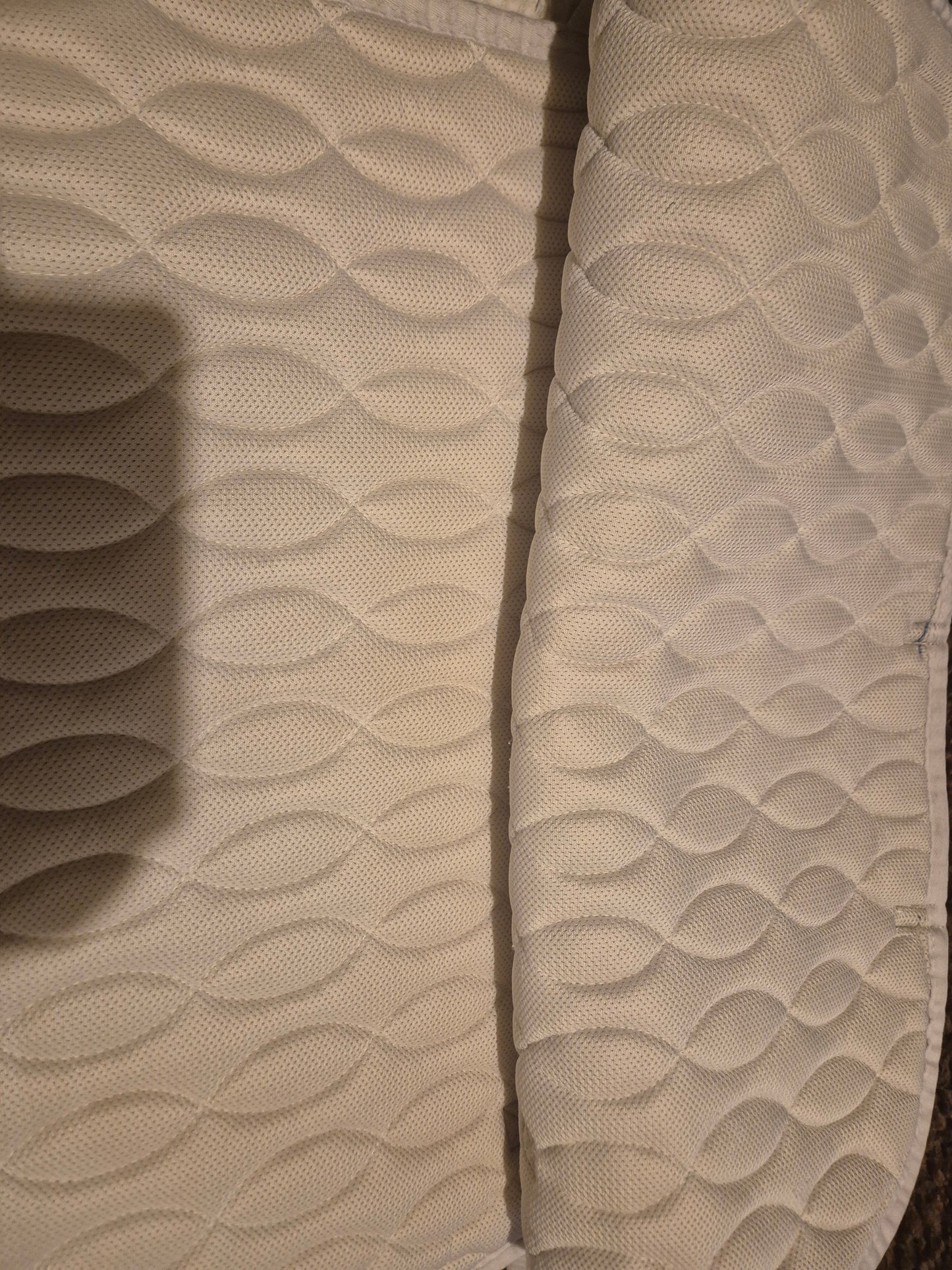 Secondhand Horka White Cob Saddlecloth (52)