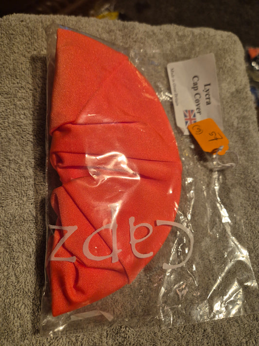 Capz Lycra Cap Cover- Orange (6)