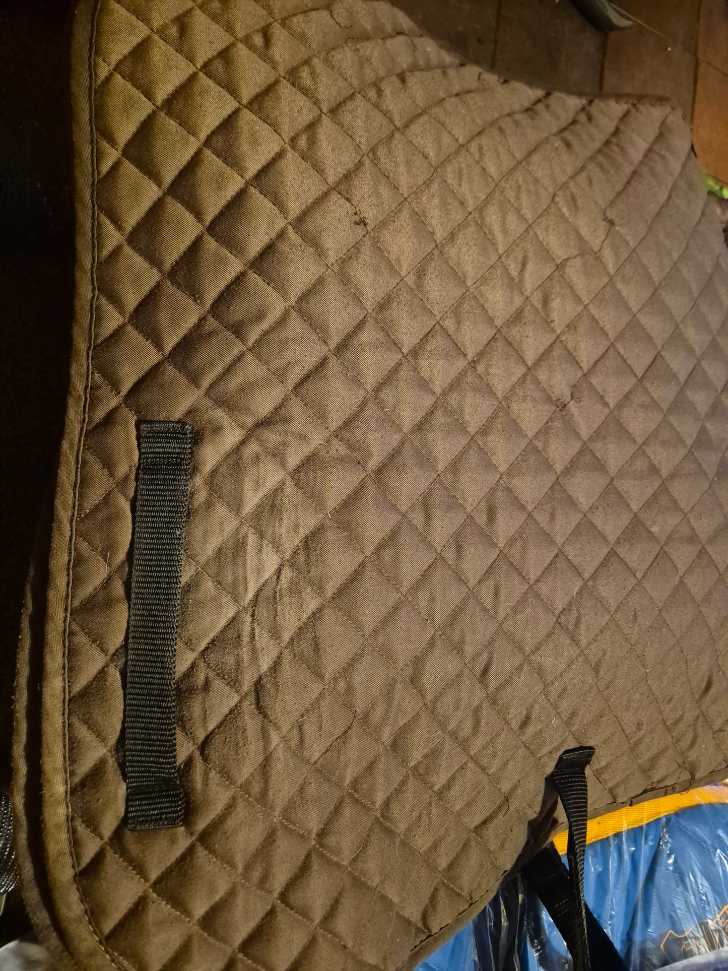 Secondhand Wessex Brown Cob/Full Brown Saddlecloth (23)