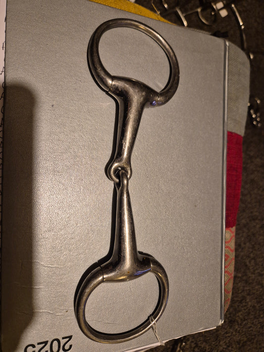 5 inch Hollowmouth Fixed ring snaffle (4)
