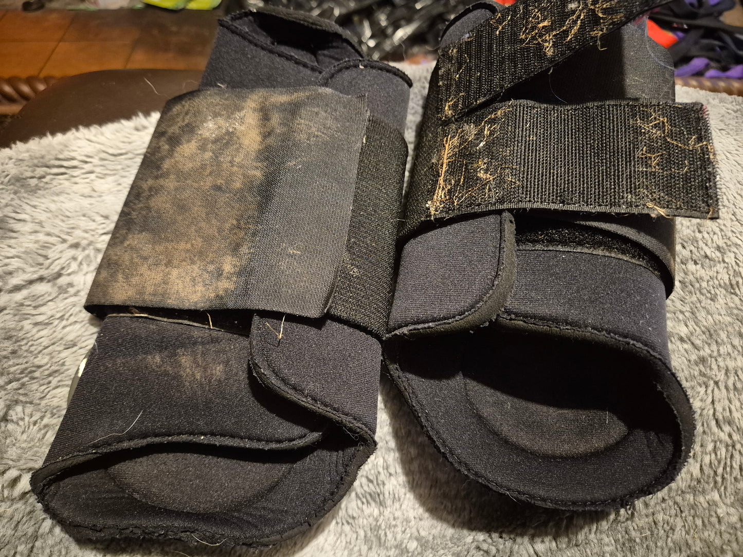 Secondhand Full size Kieffer Black Brushing Boots (18)
