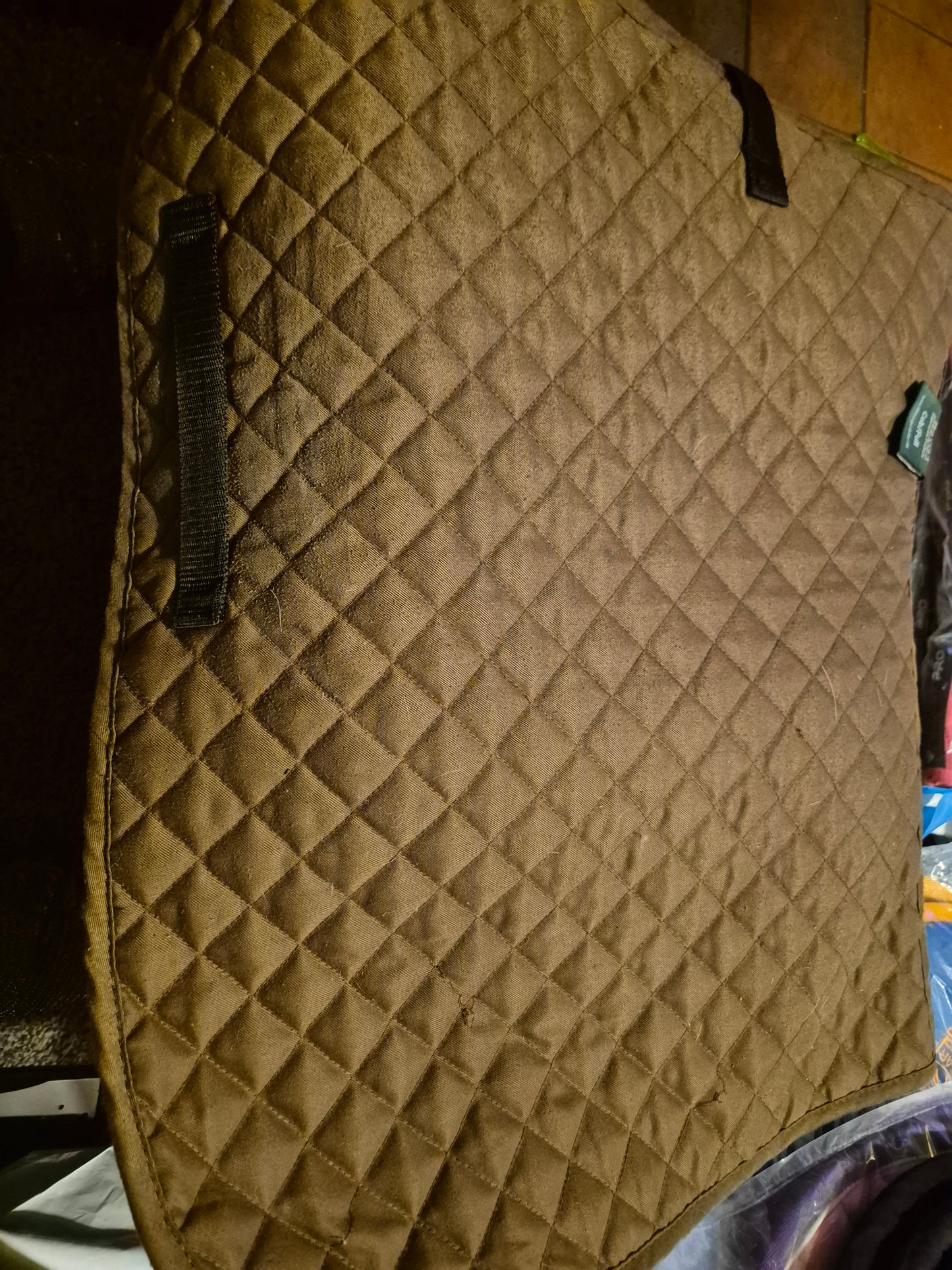 Secondhand Wessex Brown Cob/Full Brown Saddlecloth (23)