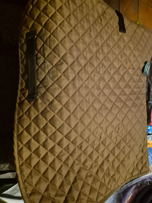 Secondhand Wessex Brown Cob/Full Brown Saddlecloth (23)