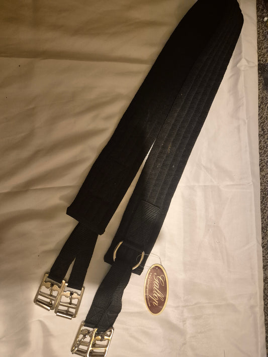 New Gallop 53" Black Cotton Humane Girth (26)