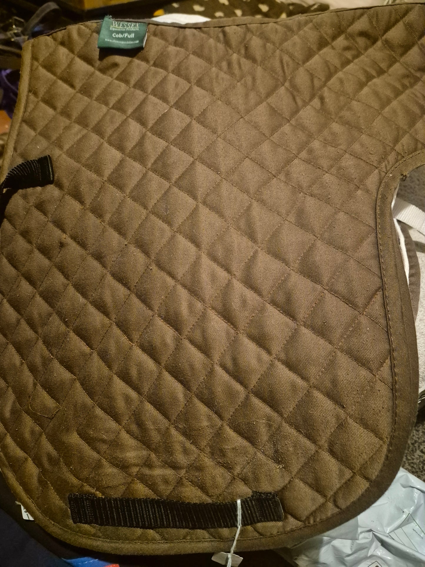 Secondhand Wessex Cob/Full Brown Numnah (48)