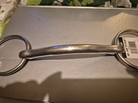 Mullen Straight Bar Eggbutt Snaffle Loose ring (16)