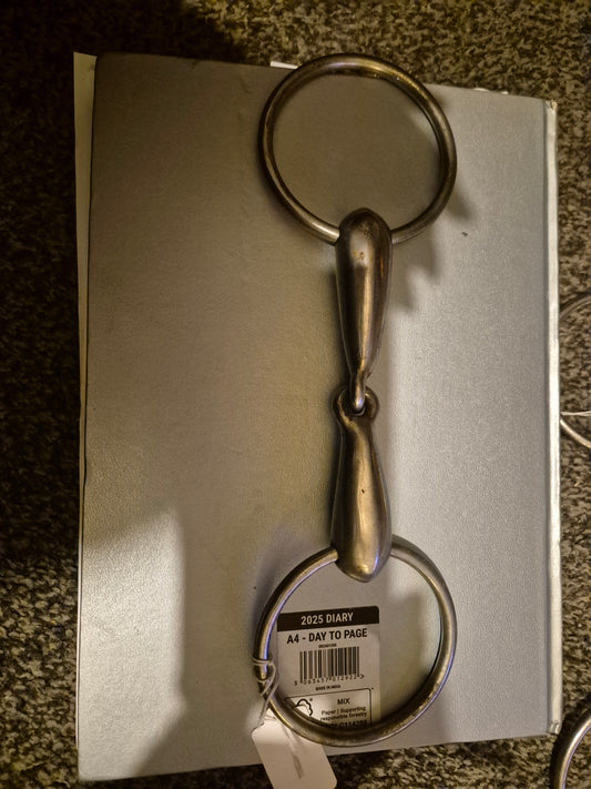 4.45inch hollowmouth Loose ring snaffle (3)