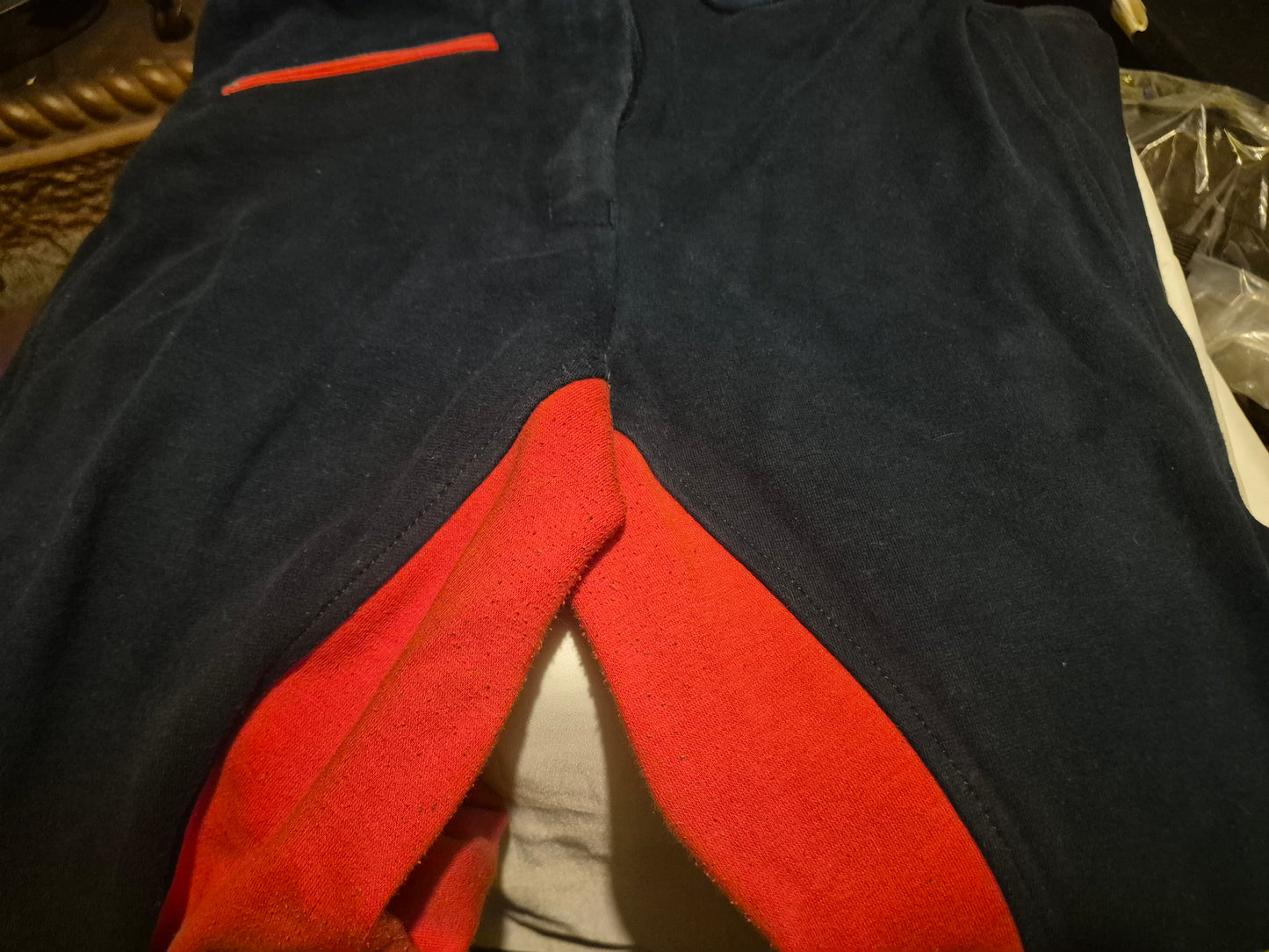 Secondhand Canter size 30" Red & Navy Jodhpurs (15)