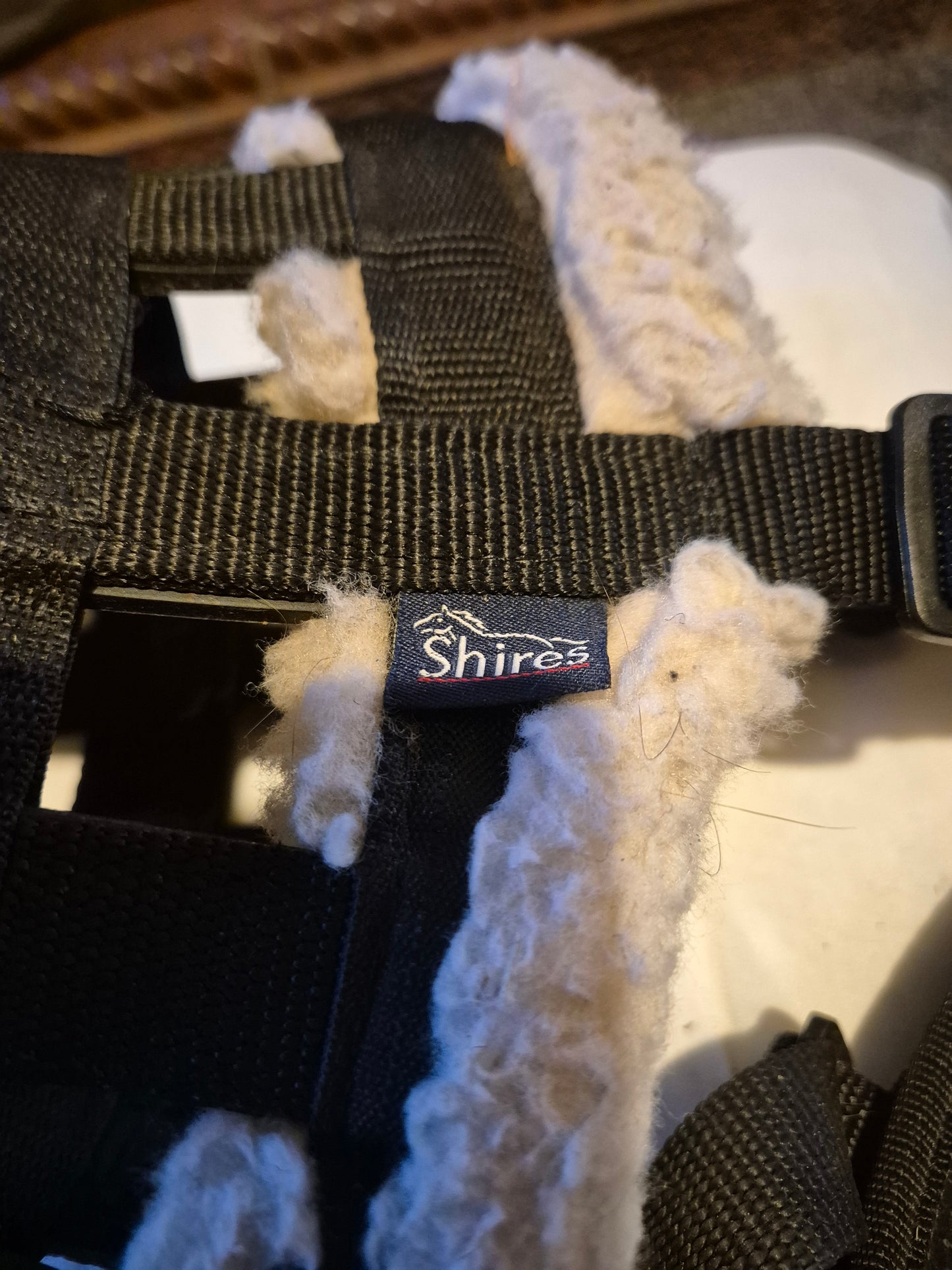 Secondhand Pony Black Fleecy Grazing Muzzle (7)