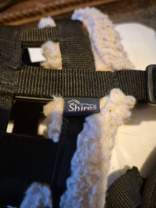 Secondhand Pony Black Fleecy Grazing Muzzle (7)