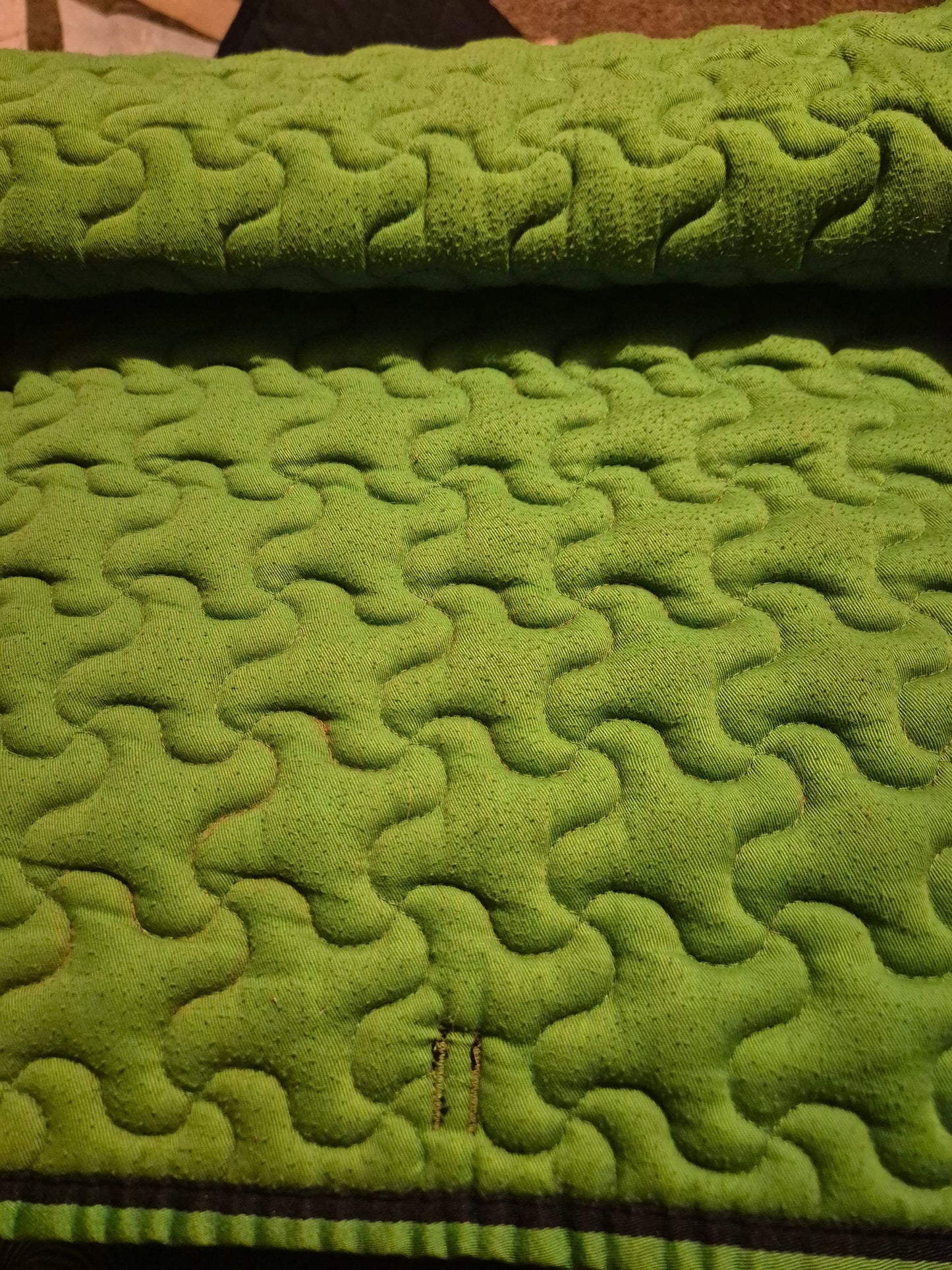 Secondhand Shires Green Pony/Cob Saddlecloth (27)