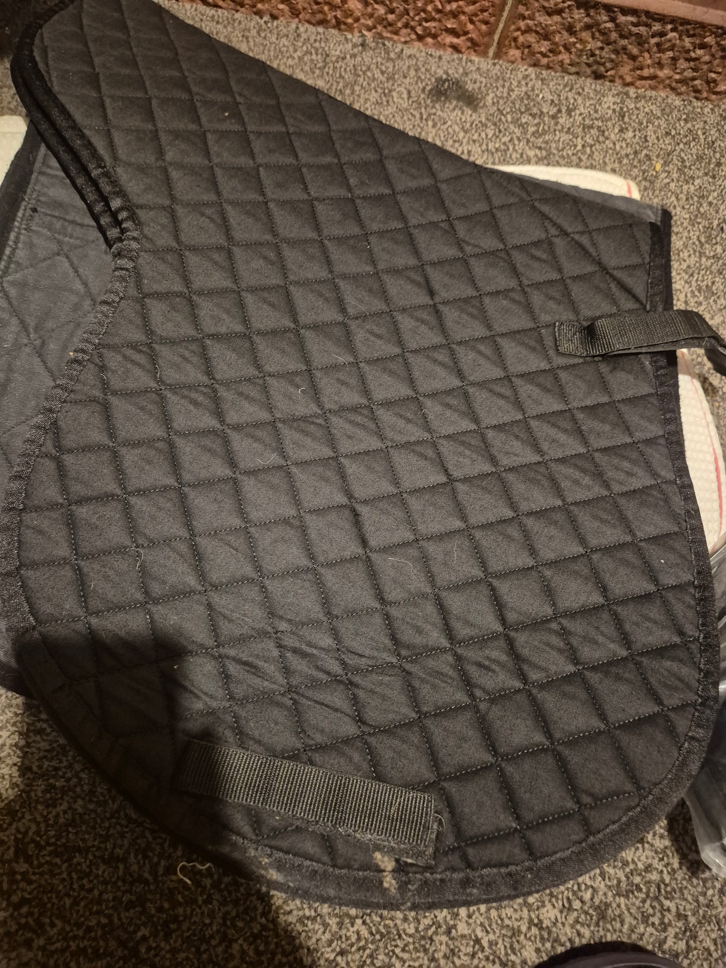 Roma Full Black Numnah (53)