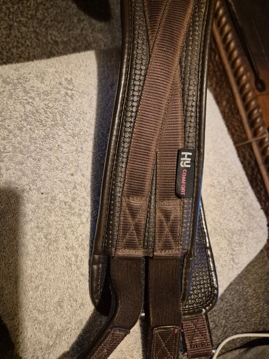 Secondhand 38" Brown Comfort Girth (2)