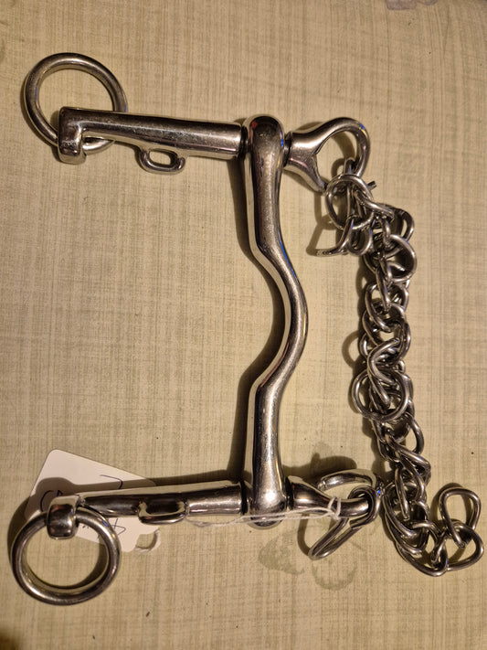 4.5inch New Ported Mouth Pelham (24)