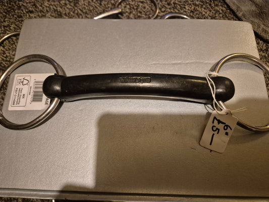6 inch Hard Rubber Loose Ring snaffle (13)