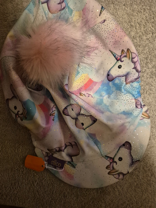 Secondhand Elico Unicorn with Pom Pom Hat Cover (39)