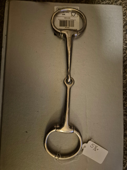 5 1/2 inch Snaffle (small rings) (4)