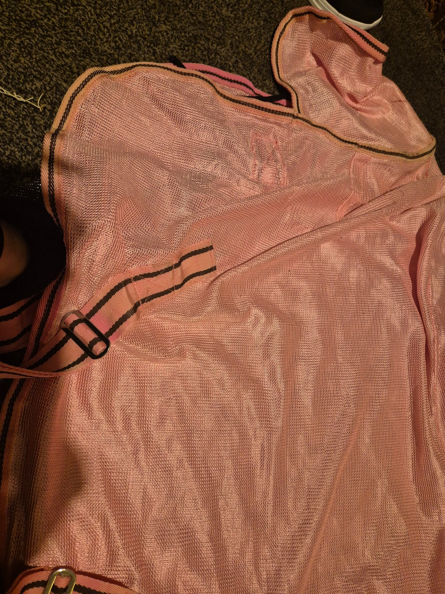 Secondhand Well Equine 3ft 9 Pink Fly Rug (5)