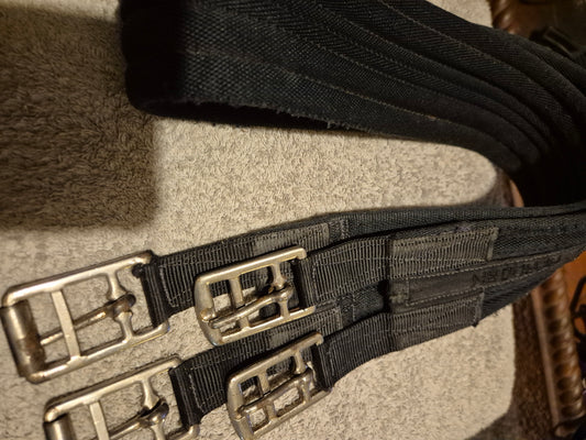 Secondhand 51" Black Cotton Girth (62)
