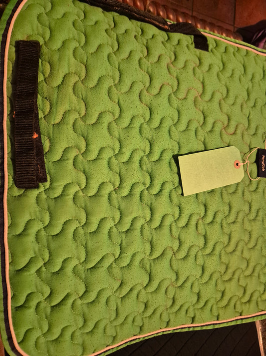 Secondhand Shires Green Pony/Cob Saddlecloth (27)