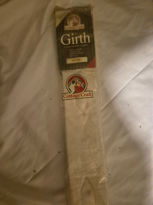 New 54" Cottage Craft White Girth (9)