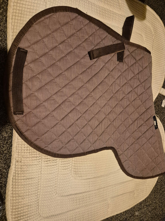 Secondhand Full Weatherbeeta Brown Numnah (63)