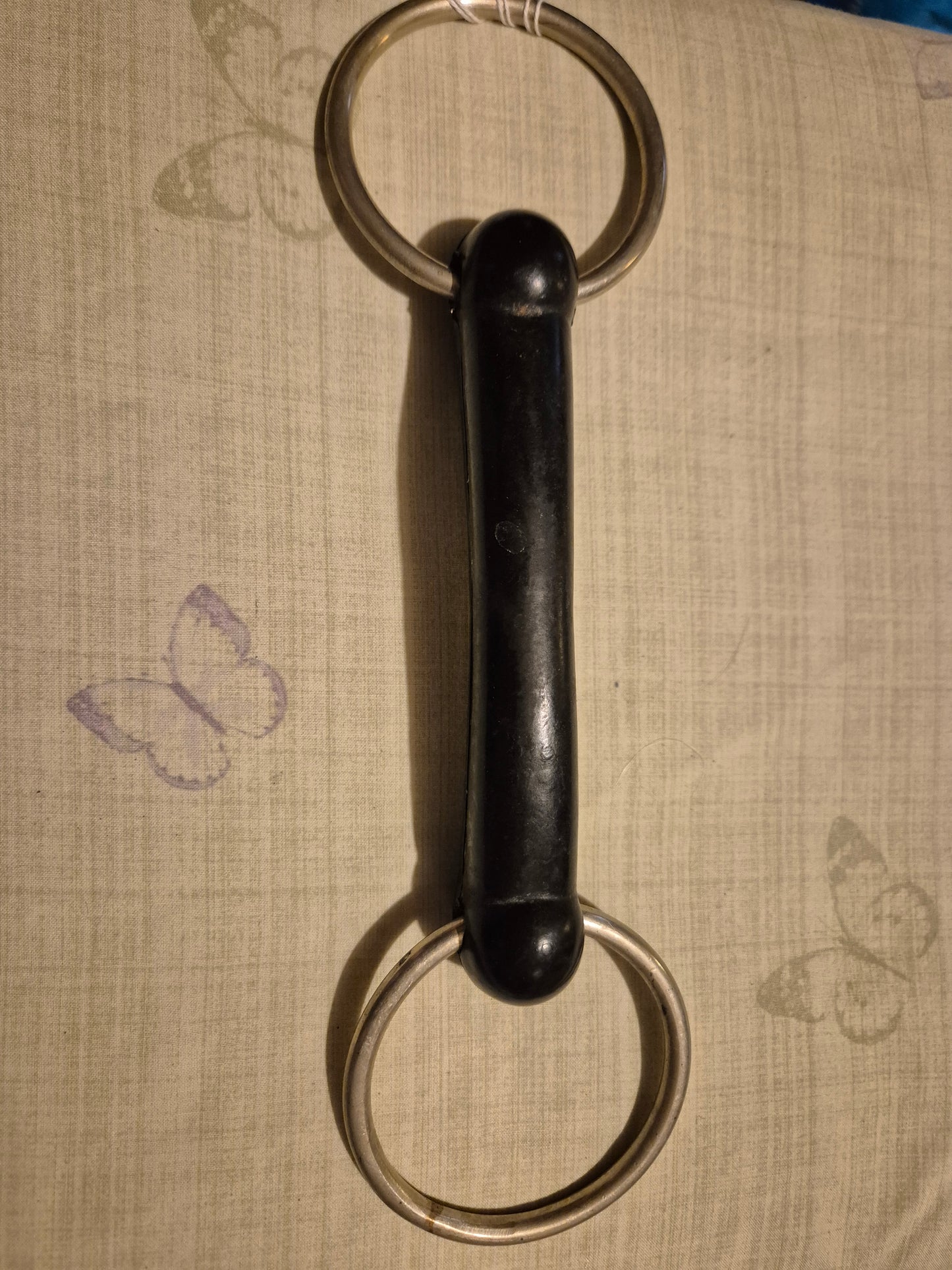 4.45inch Flexible Rubber Snaffle (13)