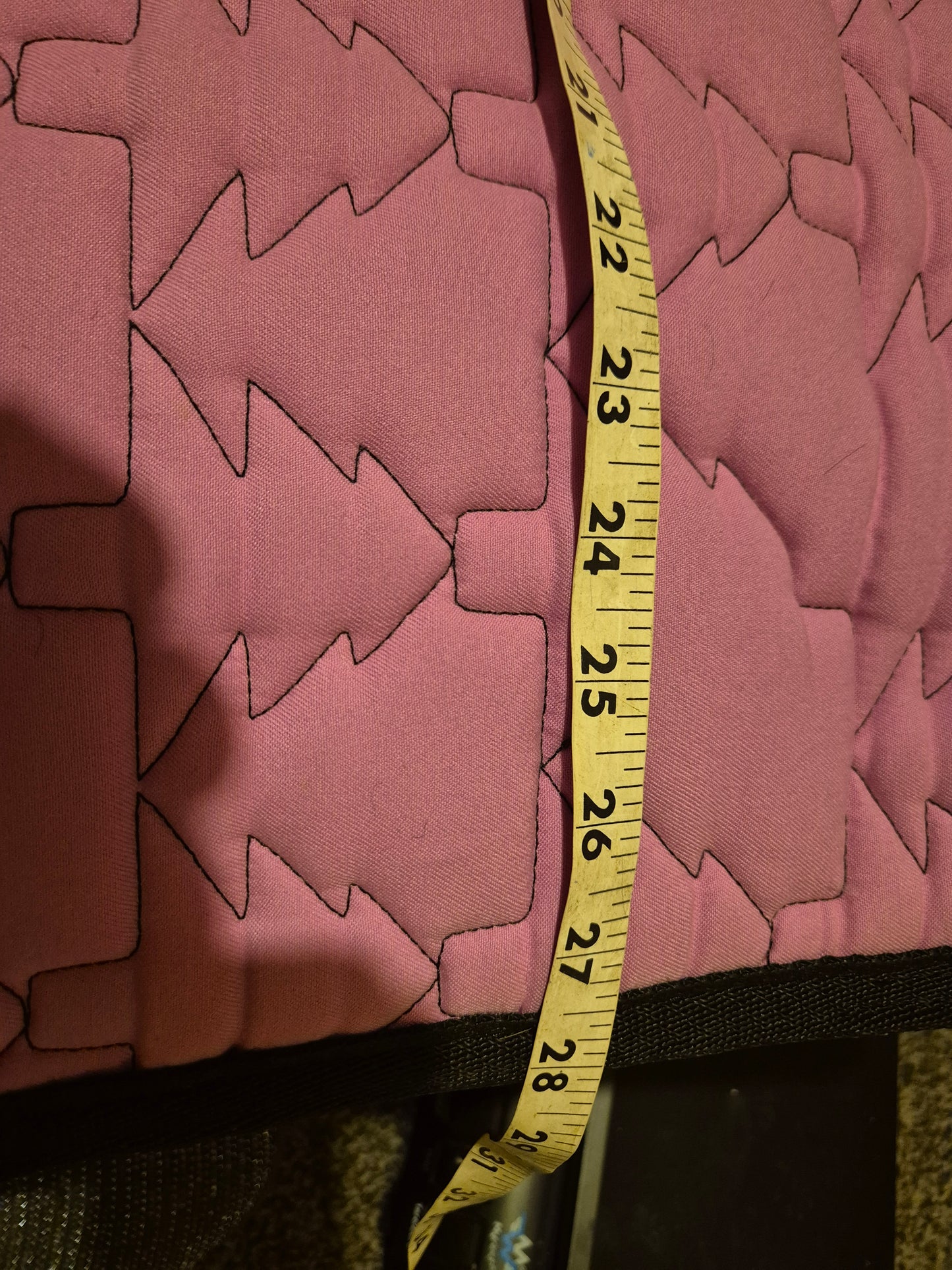 NEW Extra Full Size Light Pink padded Saddle cloth (46)